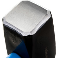 Слесарный молоток HOEGERT TECHNIK кованый, 2000 г, с деревянной рукояткой HT3B020