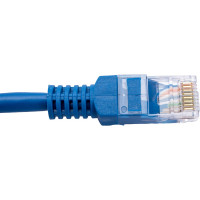 Патч-корд ExeGate UTP-RJ45-RJ45-5e-0,3M-BL, UTP, cat.5e, 0.3м, синий 258667