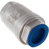 Клапан обратный LSCV 1″ Ду25 DN.ru Ру16 муфтовый, пружинный, нержавеющая сталь D100-00489