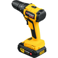 Бесщеточная дрель-шуруповерт STEHER CDB-200-1