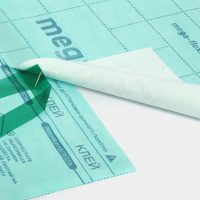 Гидро-ветрозащитная усиленная паропроницаемая диффузионная мембрана Megaflex Roof Extra AM ш 1.5, 70м2 2 клеевые MFREX.150.70