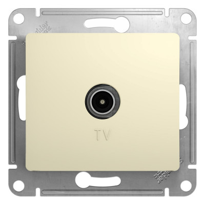 Механизм коннектора TV антенны Systeme Electric Glossa бежевый GSL000293