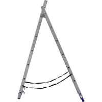 Двухсекционная алюминиевая лестница SMARTY 2х7 SN011-207