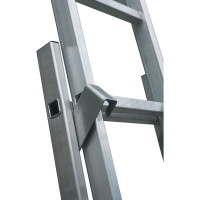 Двухсекционная алюминиевая лестница SMARTY 2х7 SN011-207