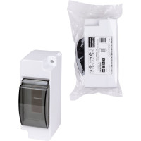 Бокс TDM ELECTRIC КМПн-1/2 для наружной установки с прозрачной крышкой, IP30, Народный SQ0907-0601