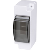 Бокс TDM ELECTRIC КМПн-1/2 для наружной установки с прозрачной крышкой, IP30, Народный SQ0907-0601