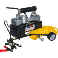 Компрессор Nova Bright АК-85 двухпоршневой, до 85 л/мин, 140 PSI, 12 В 44278
