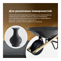 Универсальная акриловая эмаль SKYRON металлик графит SR-19400