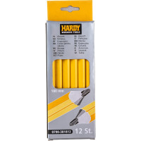 Разметочный карандаш HARDY графит, 18 см, 12 шт. в коробке 0790-381812