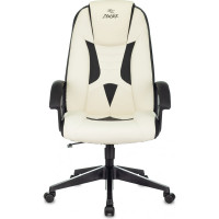 Игровое компьютерное кресло ZOMBIE 8 белый/черный искусственная кожа ZOMBIE 8 WHITE