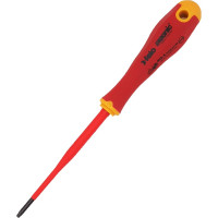 Диэлектрическая отвертка Felo SL 3,5х0,6, E-Slim Ergonic 41393590
