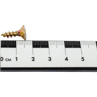 Саморез КРЕП-КОМП желтый цинк, POZY, 5х16, 100 шт. жд516мф