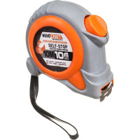 Рулетка NOVOCRAFT FOX 10M, 10 м, 25 мм, 6/60 SELF-STOP, ABS, CO-molded 10M1025