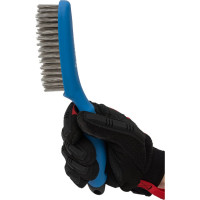 Проволочная четырехрядная щетка HOEGERT TECHNIK проволока из нержавеющей стали HT3B622