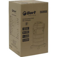Пылесос для сухой и влажной уборки BORT BSS-1530 BLACK 93412628