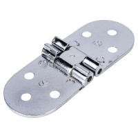 Секретерная петля MF L80, W30, хром 50141 7917v