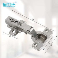 Накладная петля MF 91370.022 Clip-on с доводчиком 9550v