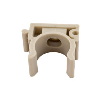 Опора для труб RTP одинарная, D20, серая 10973