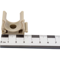 Опора для труб RTP одинарная, D20, серая 10973