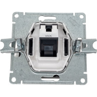 Телефонная розетка Systeme Electric AtlasDesign Мокко RJ11, механизм SE ATN000681
