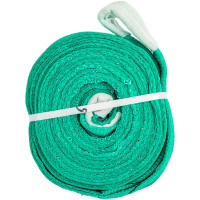 Трос буксировочный грузовой 21000кг L-5 метров, ширина 60мм петля-петля в сумке Megapower M-78521 898085