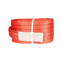 Трос буксировочный грузовой 53000кг L-5 метров, ширина 150мм петля-петля в сумке Megapower M-78553 898089