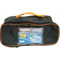 Трос буксировочный грузовой 53000кг L-5 метров, ширина 150мм петля-петля в сумке Megapower M-78553 898089