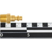 Быстроразъемное соединение D ISO 6150 B (рапид "папа" - наружная резьба 3/8"; латунь) TITAN LOCK TL3DMS-B