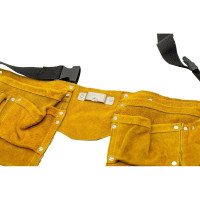 Пояс монтажника TOYA кожаный 78750