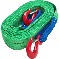 Буксировочный ленточный трос ТРАСТ БТЛ-14 крюк-крюк, 14тн/5м 4687202126101