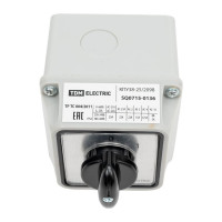 Кулачковый переключатель TDM ELECTRIC КПУ38-25/2098 (0-1 3р) SQ0715-0136
