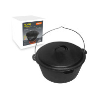 Чугунный казан Mallony KC-31 31 см, 6 л 985047