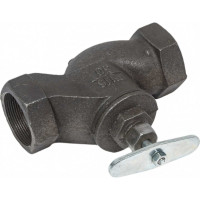 Запорный вентиль Ci аналог 15кч18п Ду50 Ру16 чугунный муфтовый D090-00013