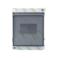 Бокс навесной с прозрачной дверцей Systeme Electric (Schneider Electric) City9 Box 6 модулей EZ9EAB106
