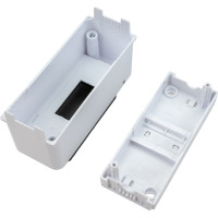 Навесной бокс Systeme Electric City9 Box с прозрачной дверцей, 2 модуля EZ9EAB102