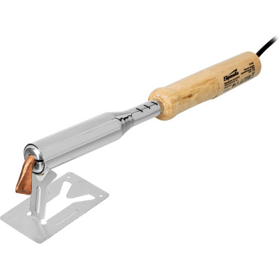 Паяльник электрика с ручкой из дерева SPARTA 100 Вт 913104