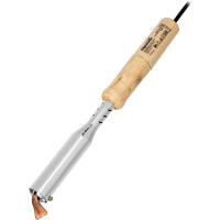 Паяльник электрика с ручкой из дерева SPARTA 100 Вт 913104