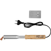 Паяльник электрика с ручкой из дерева SPARTA 100 Вт 913104