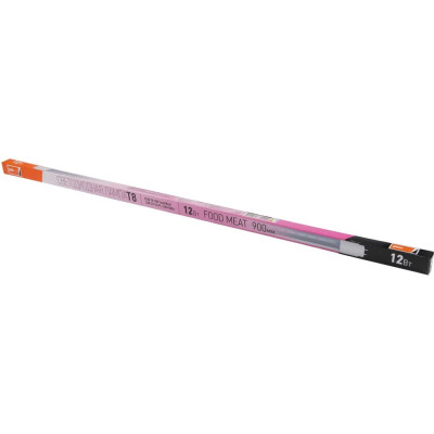 Светодиодная лампа Jazzway PLED T8-900 Food Meat 12Вт G13 230В/50Гц CL/PL для подсветки мясных продуктов 5006485