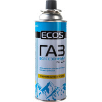Всесезонный газ в баллоне Ecos GC-220 цанговый, 220 г 140539