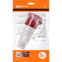 Переносная розетка 235 3Р+РЕ+N 63А 380В IP54 TDM ELECTRIC SQ0603-0018