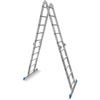 Алюминиевая лестница-трансформер LadderBel 4 секции по 5 ступеней LT455PROF