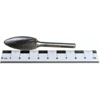 Борфреза твердосплавная форма H (16х36 мм; хвостовик 6 мм) NORGAU 077137160