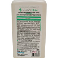 Гель для мытья посуды CLEAN HOME с дозатором, 490 мл 526