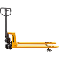 Низкопрофильная гидравлическая тележка RHIHO, 35 мм, 1 т полиуретановые колеса 1MN