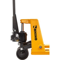 Низкопрофильная гидравлическая тележка RHIHO, 35 мм, 1 т полиуретановые колеса 1MN