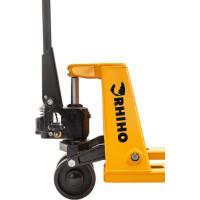 Низкопрофильная гидравлическая тележка RHIHO, 35 мм, 1 т полиуретановые колеса 1MN