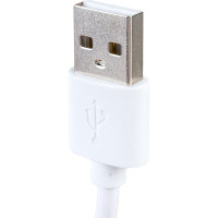 Кабель для зарядки Nord-Yada iPhone USB-Lightning 2А 1м белый (TPE) 908935