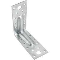 Крепежный усиленный уголок РемоКолор KUU 2 мм, 90x90x40 мм 710-0194