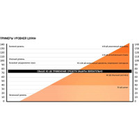 Беруши противошумные (33 дБ) многоразовые силиконовые 1 пара Jeta Safety JEM31-b